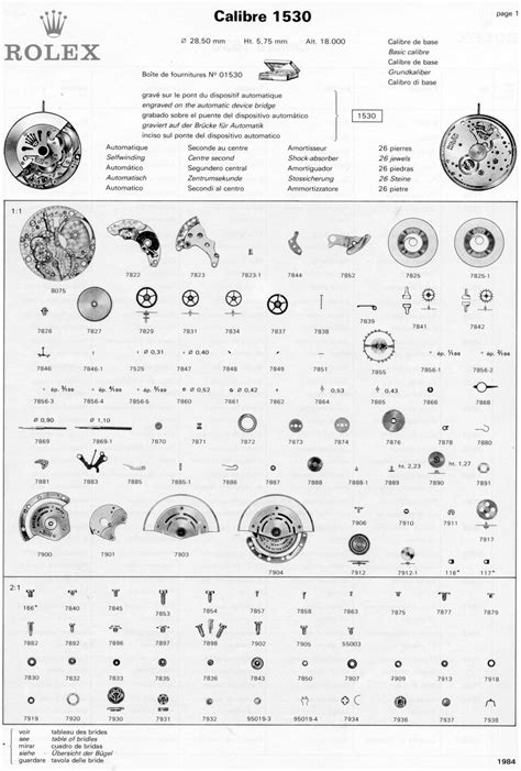 rolex 10 1 2 parts|rolex 1530 parts.